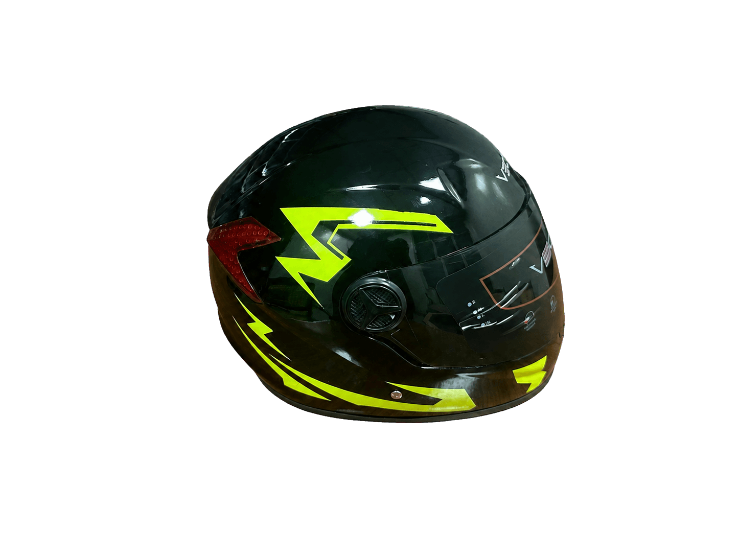 Vector Open Face - Neon motorcycle helmet