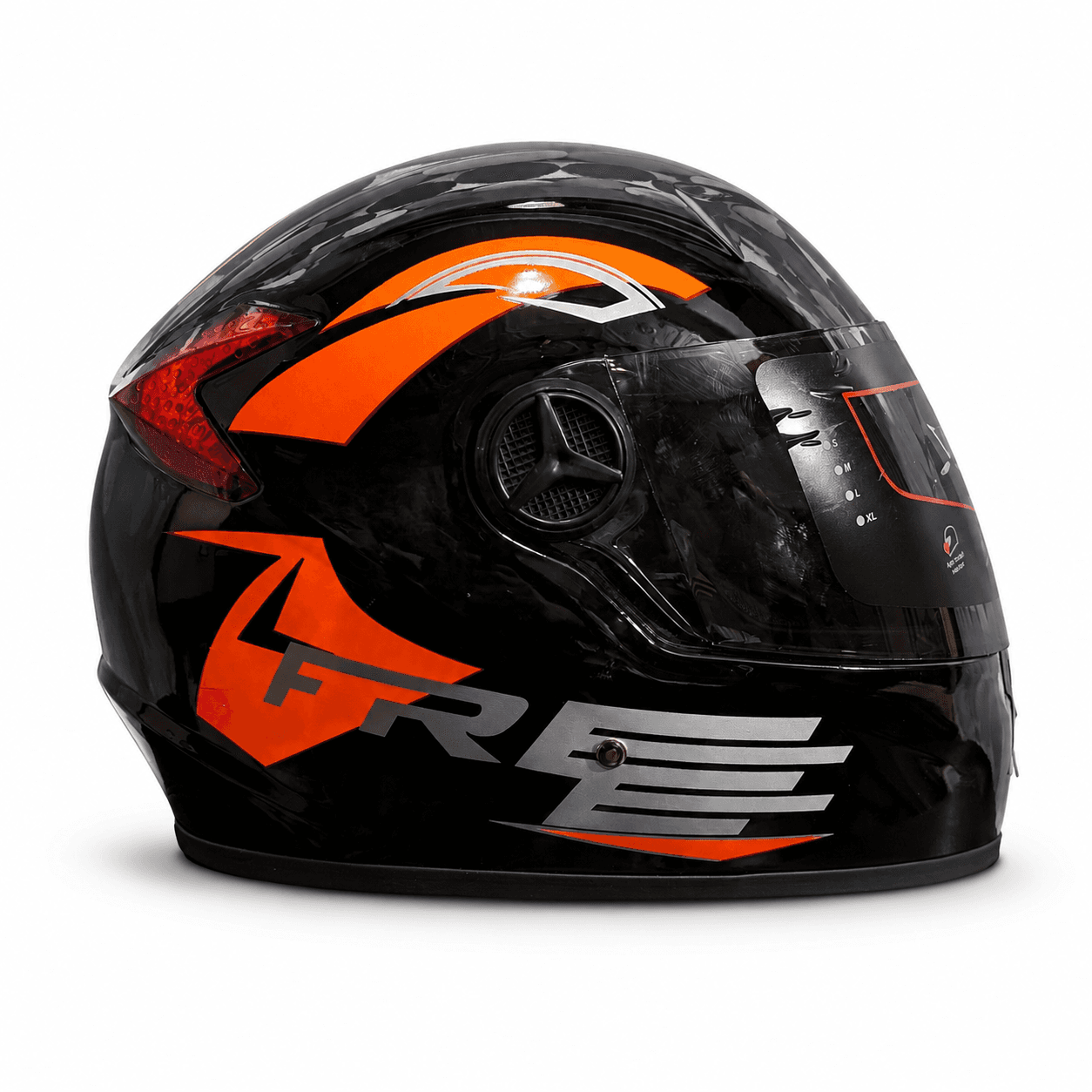 Vector Full Face - Orange Storm motorcycle helmet