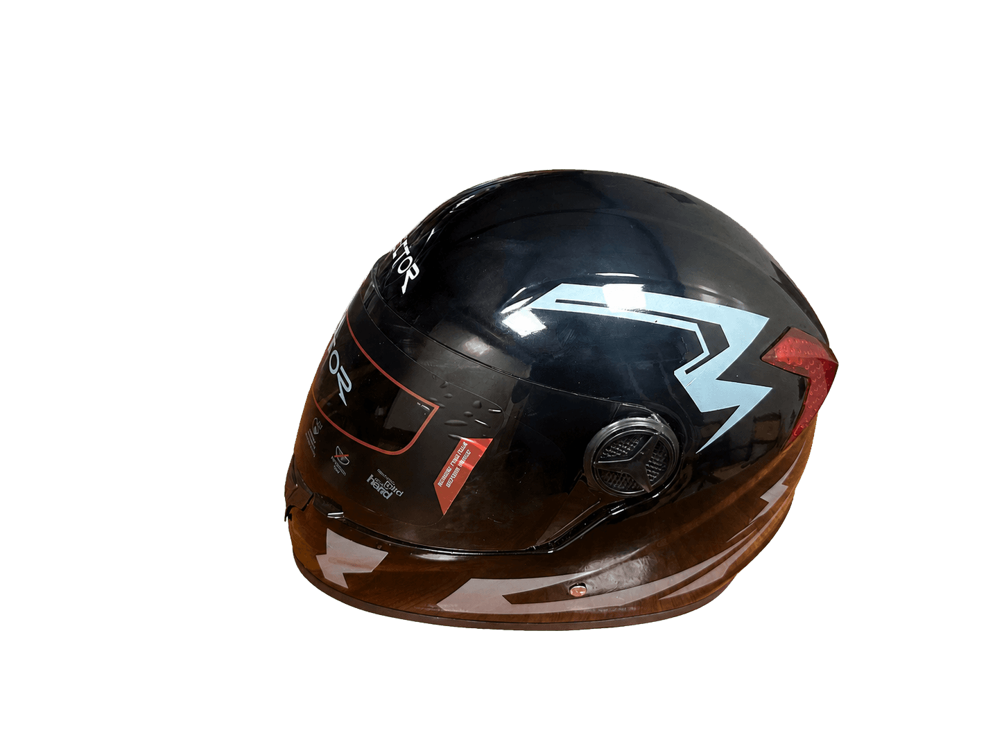 Vector Open Face - Silver motorcycle helmet